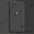 Aykiz Soft Matte Silicone Back Cover Inside Cloth with Camera Protection for Moto G50