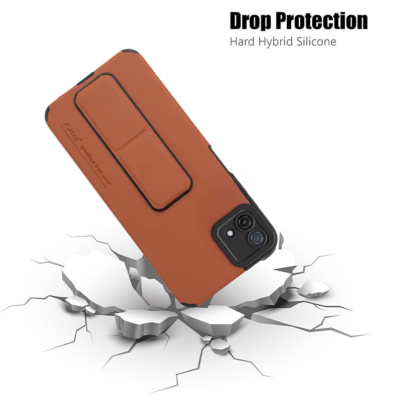 AYKIZ Designed Magnetic Stand & Holder,Vertical & Horizontal Hand Strap Multi Kickstand,Finger Strap Back Cover for Oppo A16k/A16e 4G