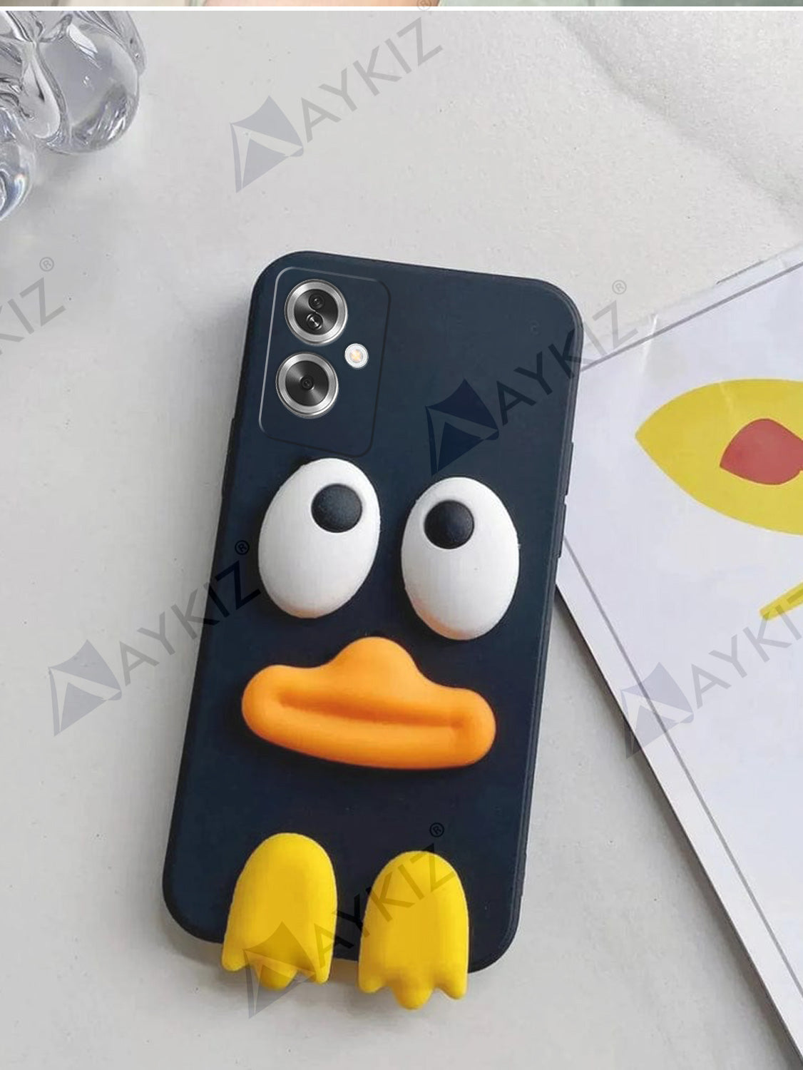Eye Emotion Soft Protective Back Cover for Oppo A79 5G