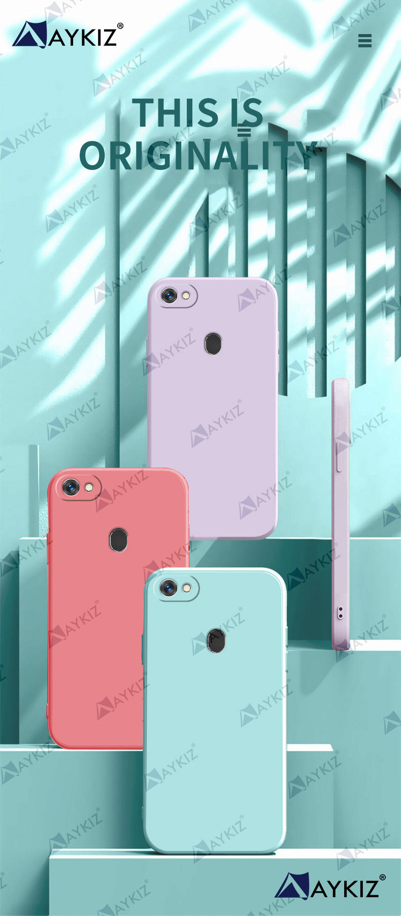 Aykiz Soft Matte Silicone Back Cover Inside Cloth with Camera Protection for Oppo F7
