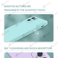 Aykiz Soft Matte Silicone Back Cover Inside Cloth with Camera Protection for Reno 7 Pro 5G