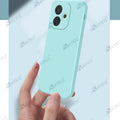 Aykiz Soft Matte Silicone Back Cover Inside Cloth with Camera Protection for Oppo A5 Pro 5G