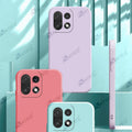 Aykiz Soft Matte Silicone Back Cover Inside Cloth with Camera Protection for OnePlus 15 5G