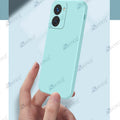 Aykiz Soft Matte Silicone Back Cover Inside Cloth with Camera Protection for Realme 10