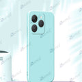 Aykiz Soft Matte Silicone Back Cover Inside Cloth with Camera Protection for Realme 15T