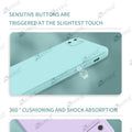 Aykiz Soft Matte Silicone Back Cover Inside Cloth with Camera Protection for Realme C11 2020