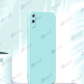 Aykiz Soft Matte Silicone Back Cover Inside Cloth with Camera Protection for Realme C3