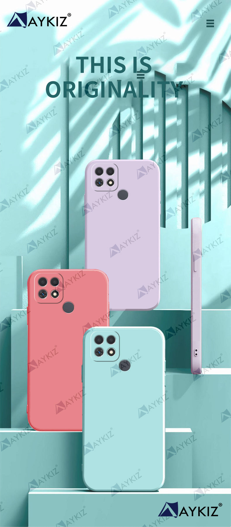 Aykiz Soft Matte Silicone Back Cover Inside Cloth with Camera Protection for  Realme Narzo 50A