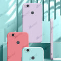 Aykiz Soft Matte Silicone Back Cover Inside Cloth with Camera Protection for Redmi 4X