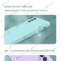 Aykiz Soft Matte Silicone Back Cover Inside Cloth with Camera Protection for Samsung Galaxy S25 Plus