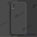 Aykiz Soft Matte Silicone Back Cover Inside Cloth with Camera Protection for Samsung Galaxy A02/M02