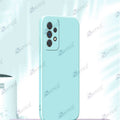 Aykiz Soft Matte Silicone Back Cover Inside Cloth with Camera Protection for Samsung Galaxy A13