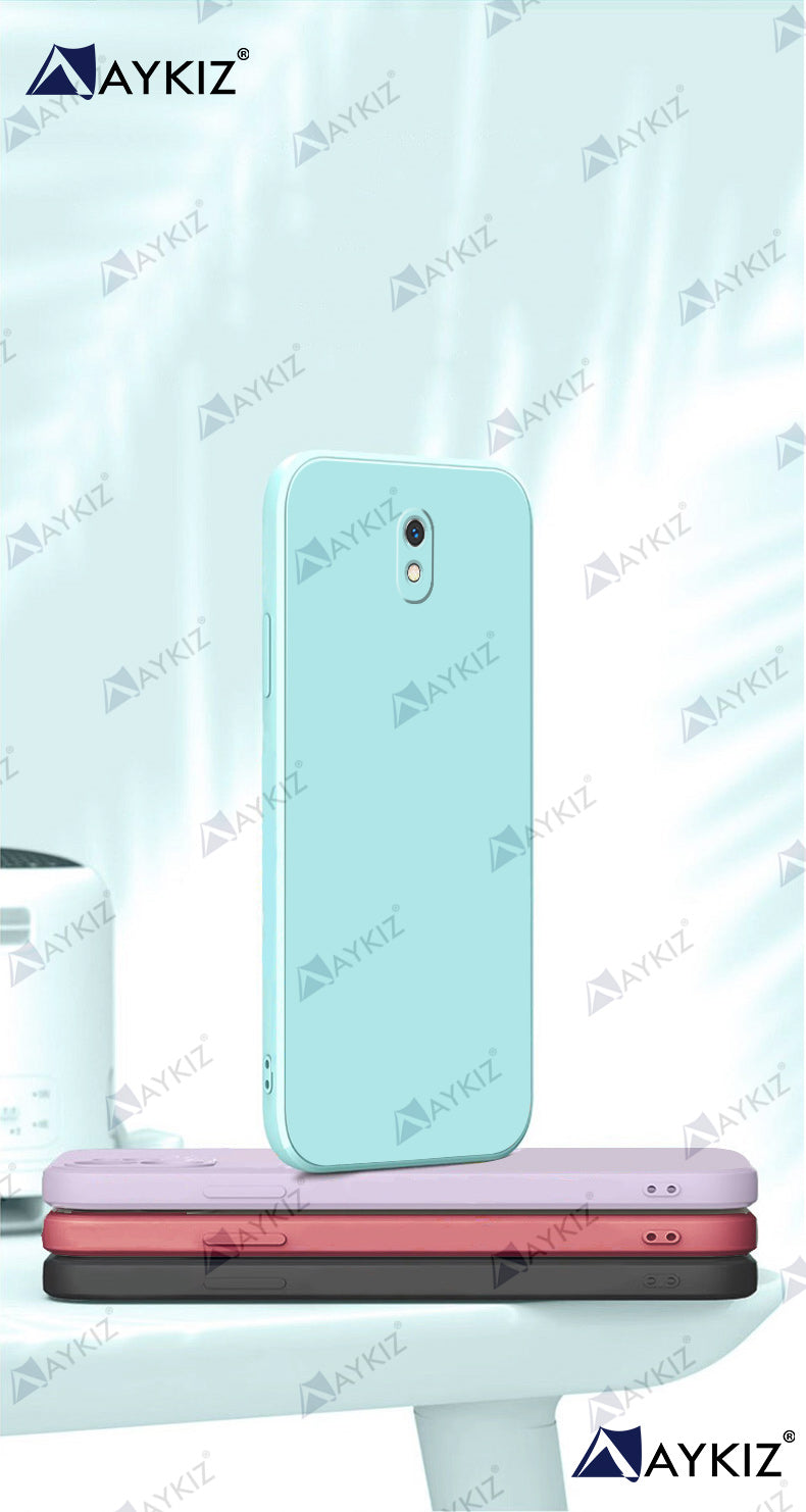 Aykiz Soft Matte Silicone Back Cover Inside Cloth with Camera Protection for Samsung Galaxy J7 Pro