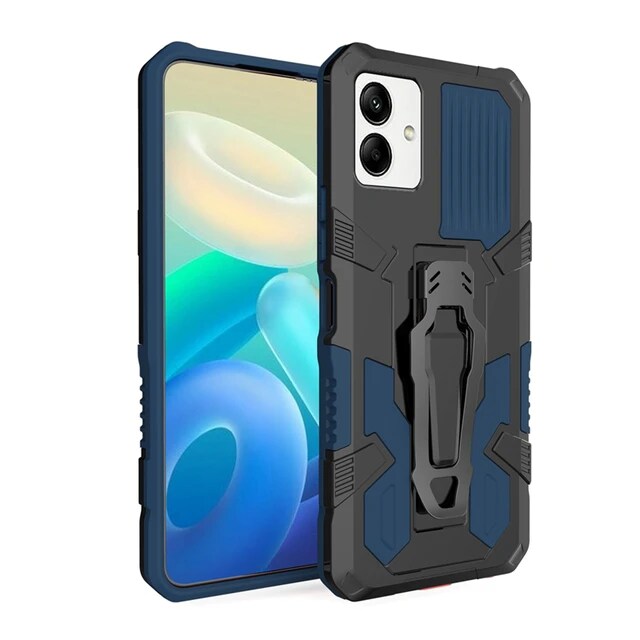 Armor Case with Stand Premium Back Cover Drop Tested Shock Proof Case for Boys and Girls with Camera Protection