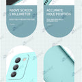Aykiz Soft Matte Silicone Back Cover Inside Cloth with Camera Protection for Vivo Y200e 5G