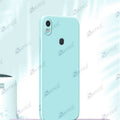 Aykiz Soft Matte Silicone Back Cover Inside Cloth with Camera Protection for Vivo Y95