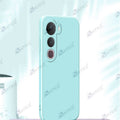 Aykiz Soft Matte Silicone Back Cover Inside Cloth with Camera Protection for Vivo Y400 Pro
