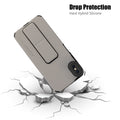 AYKIZ Designed Magnetic Stand & Holder,Vertical & Horizontal Hand Strap Multi Kickstand,Finger Strap Back Cover for IPhone X/Xs