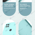 Aykiz Soft Matte Silicone Back Cover Inside Cloth with Camera Protection for Redmi 10A