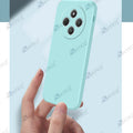 Aykiz Soft Matte Silicone Back Cover Inside Cloth with Camera Protection for Redmi 14C
