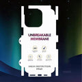 The Oleophobic Back 360 Full Hydrogel Film Soft Full Back Side Protector High Definition (Clear) - Pack of 2 for Realme