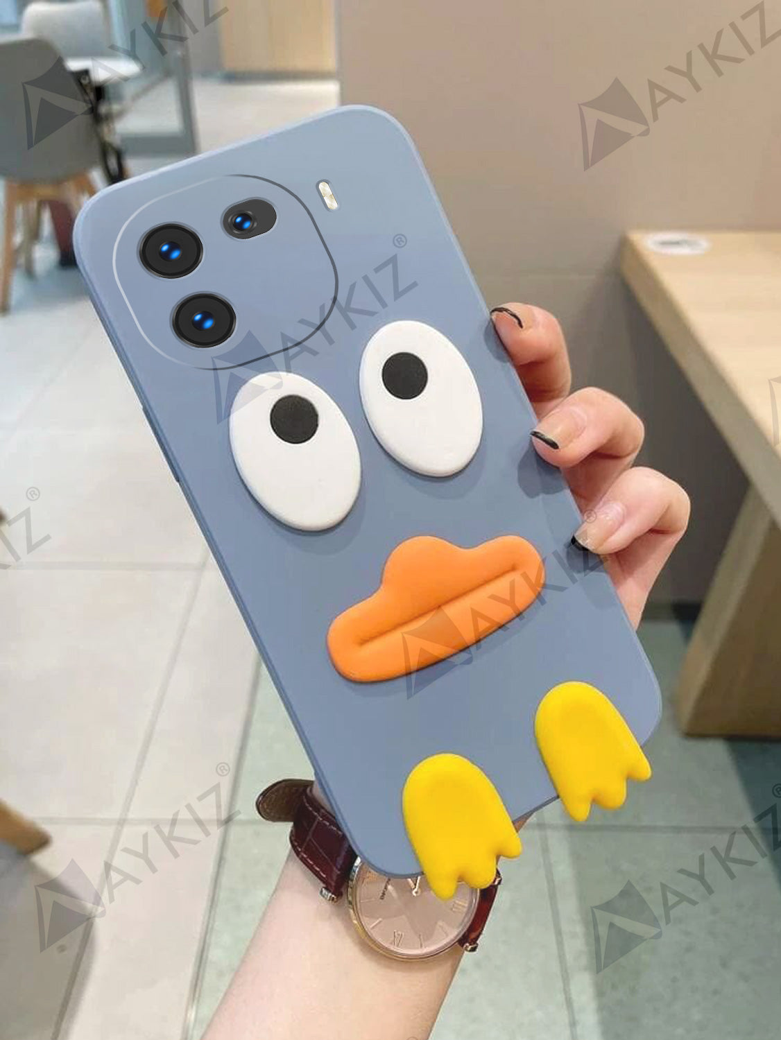Eye Emotion Soft Protective Back Cover for IQOO 12 Pro
