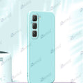 Aykiz Soft Matte Silicone Back Cover Inside Cloth with Camera Protection for infinix hot 50
