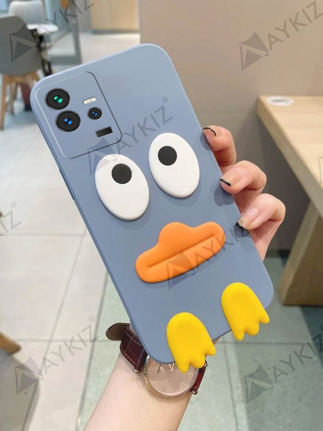 Eye Emotion Soft Protective Back Cover for IQOO 11s