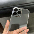 High Quality Sleek Design PC Hard Transparent Slim Case Back Cover for Realme