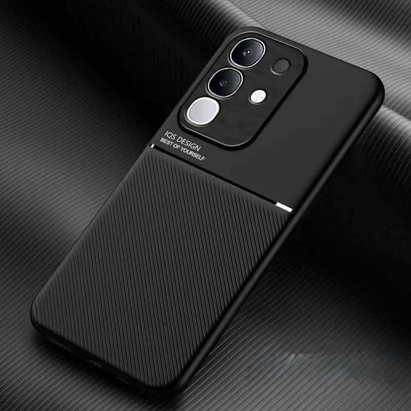 Minimalist Pattern Skin Feel Anti-Fingerprint & Sweat Protective Back Case for Vivo