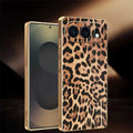 Aykiz High Quality Electroplated Premium Elegant  High End Light Luxury Leather Textured Case for Motorola