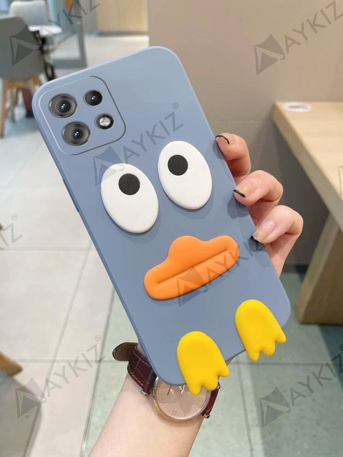 Eye Emotion Soft Protective Back Cover for Motorola Edge 50 Pro