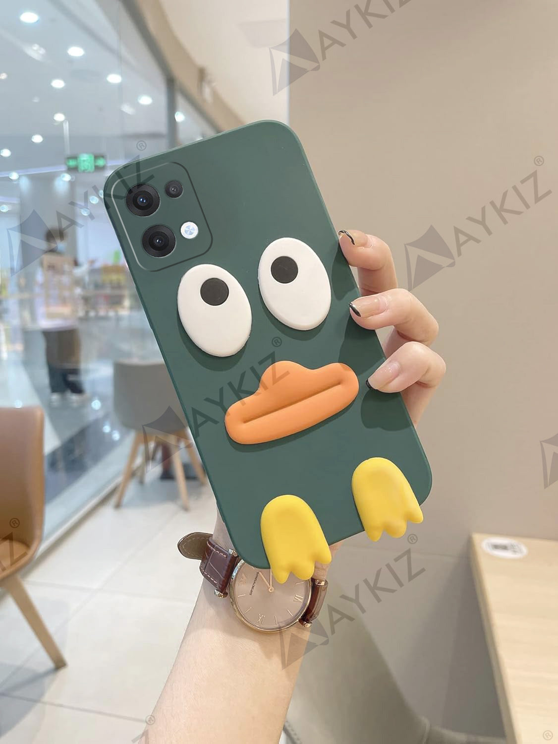 Eye Emotion Soft Protective Back Cover for Oppo Reno 13
