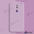 Aykiz Soft Matte Silicone Back Cover Inside Cloth with Camera Protection for Oppo F11