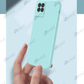 Aykiz Soft Matte Silicone Back Cover Inside Cloth with Camera Protection for Realme 8 4G