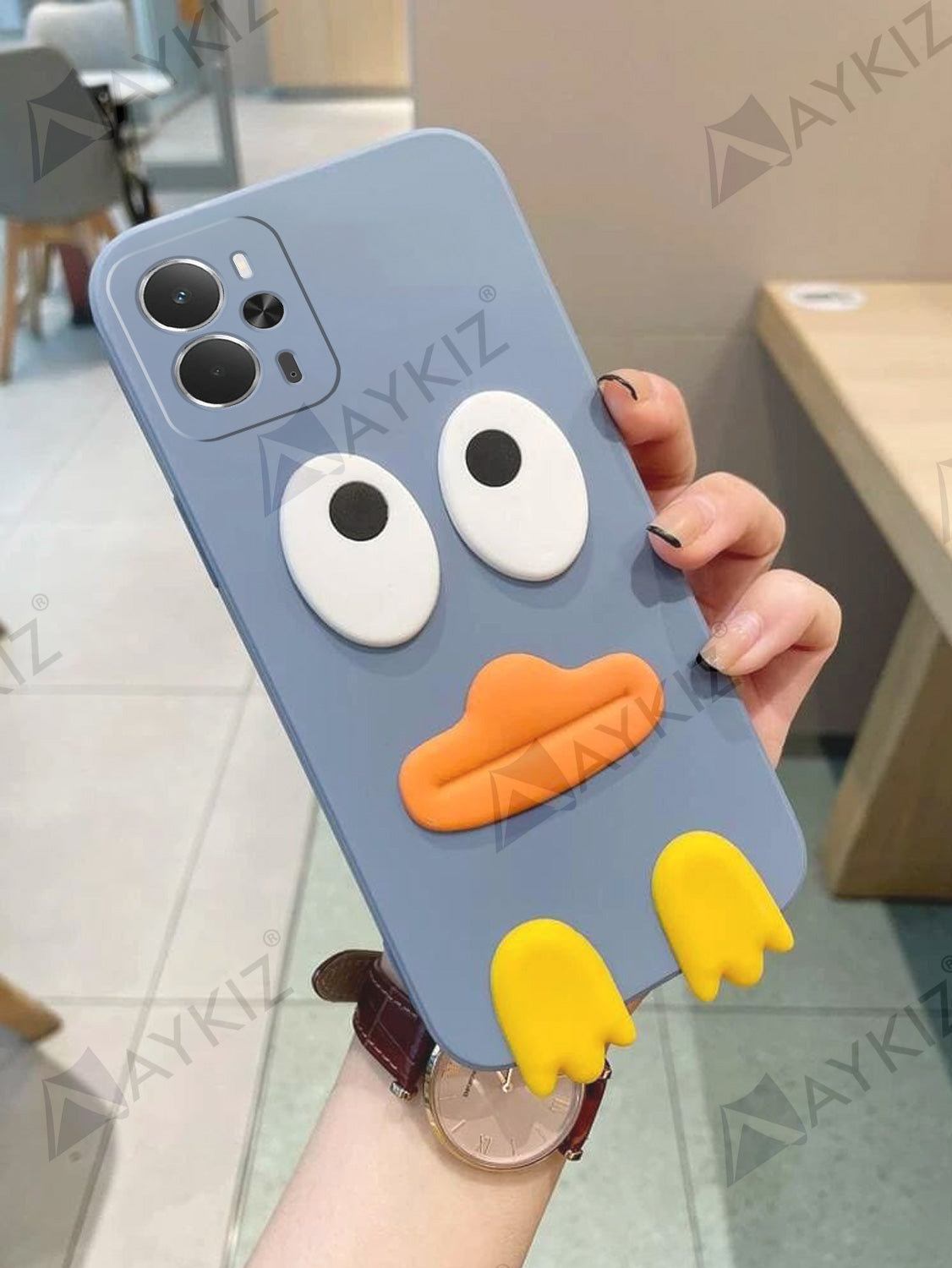 Eye Emotion Soft Protective Back Cover for Realme 14T