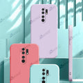 Aykiz Soft Matte Silicone Back Cover Inside Cloth with Camera Protection for Redmi 9 Prime