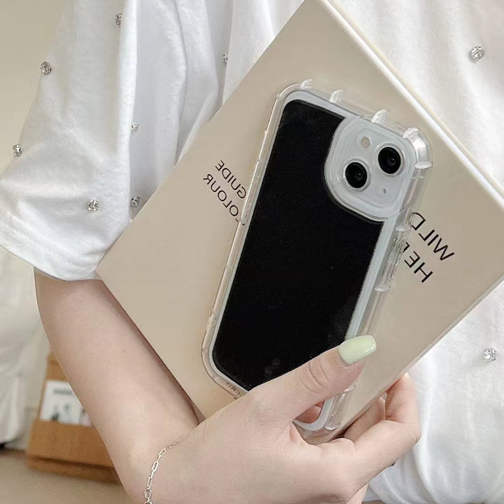 Beautiful Mirror Case All side Protective with Camera Protection for Xiaomi/Redmi