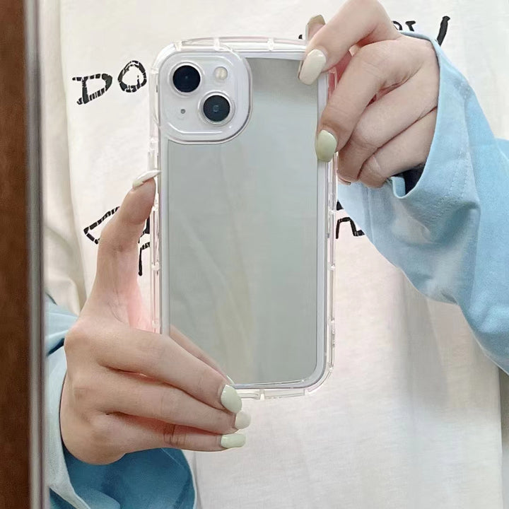 Beautiful Mirror Case All side Protective with Camera Protection for Xiaomi/Redmi