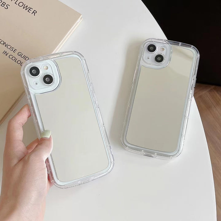 Beautiful Mirror Case All side Protective with Camera Protection for Vivo