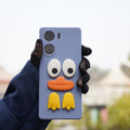 Eye Emotion Soft Back Case with Camera Protection with Inside Fabric Back Cover for Oneplus