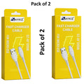 Aykiz Original Micro USB Data Cable for Charging & Data Transfer (Pack of 2)