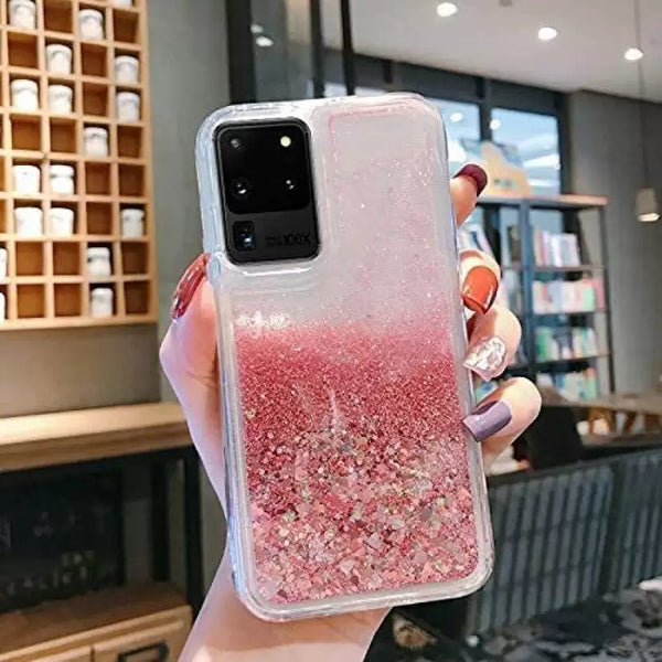 Star Glitter High Quality Phone Case Liquid Quicksand Glitter Sequin Protective Cover for Vivo