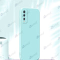 Aykiz Soft Matte Silicone Back Cover Inside Cloth with Camera Protection for Vivo Y20/Y20G/Y20a