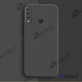 Aykiz Soft Matte Silicone Back Cover Inside Cloth with Camera Protection for Vivo Z1 Pro