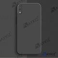 Aykiz Soft Matte Silicone Back Cover Inside Cloth with Camera Protection for Vivo Y93