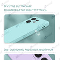 Aykiz Soft Matte Silicone Back Cover Inside Cloth with Camera Protection for Vivo X200 FE